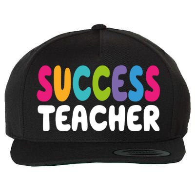 Success Teacher Wool Snapback Cap