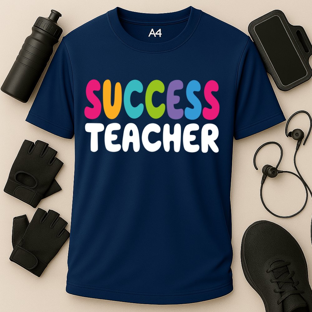 Success Teacher Cooling Performance Crew T-Shirt