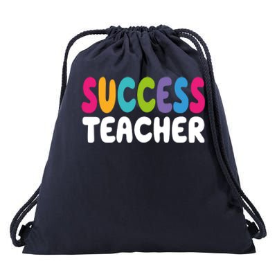 Success Teacher Drawstring Bag