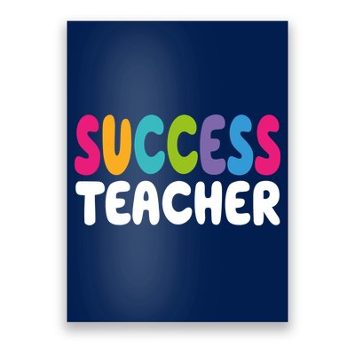 Success Teacher Poster