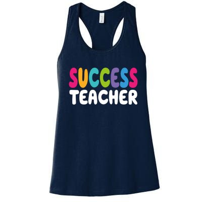 Success Teacher Women's Racerback Tank