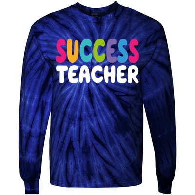 Success Teacher Tie-Dye Long Sleeve Shirt