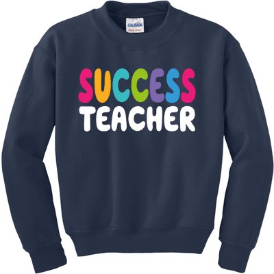 Success Teacher Kids Sweatshirt