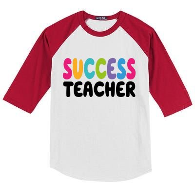 Success Teacher Kids Colorblock Raglan Jersey