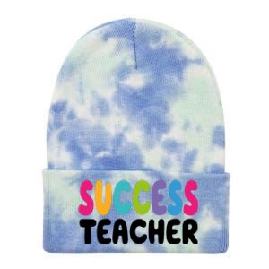 Success Teacher Tie Dye 12in Knit Beanie