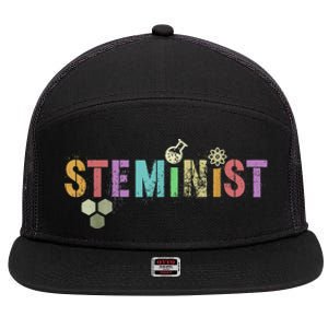 STEMINIST Technology Student 7 Panel Mesh Trucker Snapback Hat