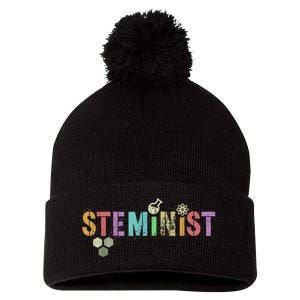 STEMINIST Technology Student Pom Pom 12in Knit Beanie