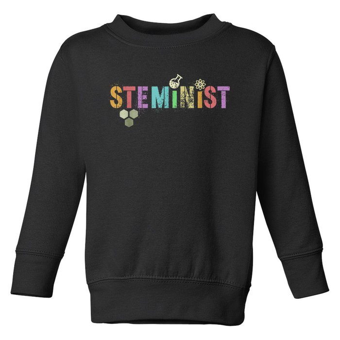 STEMINIST Technology Student Toddler Sweatshirt