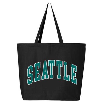 Seattle Text 25L Jumbo Tote