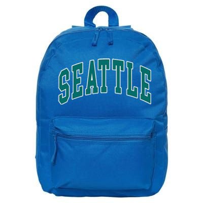 Seattle Text 16 in Basic Backpack