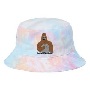 Sassy The Sasquatch Smoke Big Lez Show Retro Gamer Cult Meme Movie Music Tie Dye Newport Bucket Hat