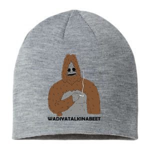 Sassy The Sasquatch Smoke Big Lez Show Retro Gamer Cult Meme Movie Music Sustainable Beanie