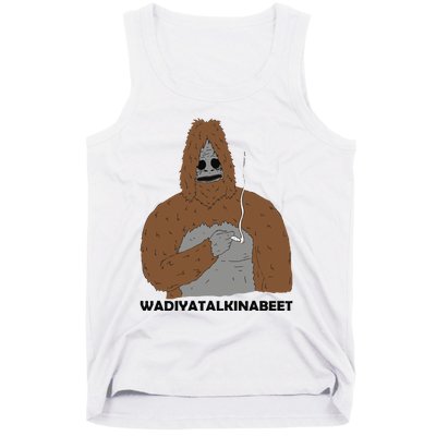 Sassy The Sasquatch Smoke Big Lez Show Retro Gamer Cult Meme Movie Music Tank Top