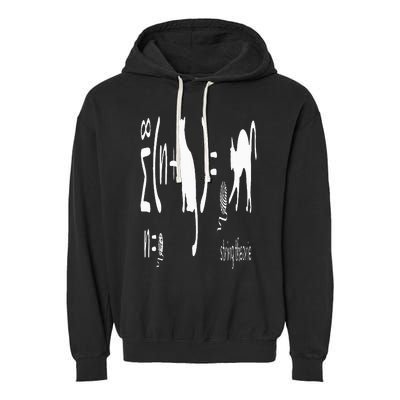 String Theory Science Nerd Physics Schrodinger's Cat Garment-Dyed Fleece Hoodie