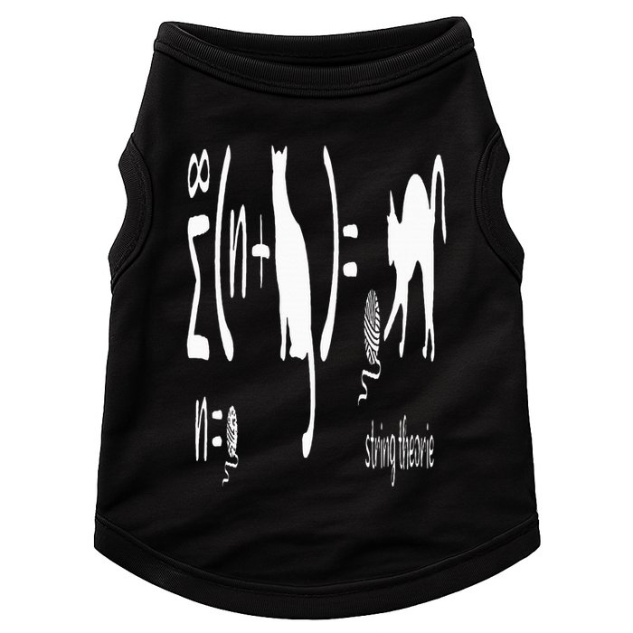 String Theory Science Nerd Physics Schrodinger's Cat Doggie Tank