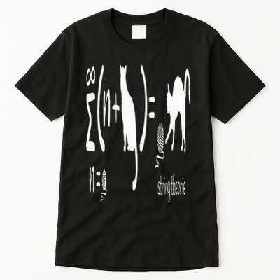 String Theory Science Nerd Physics Schrodinger's Cat Tall T-Shirt