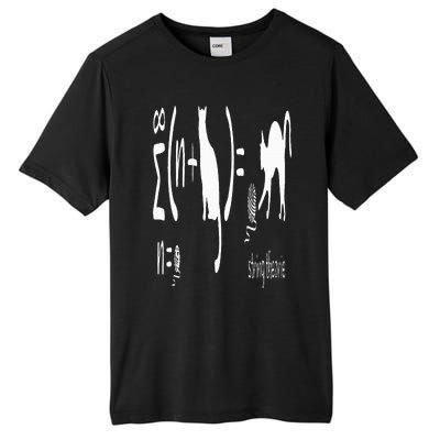 String Theory Science Nerd Physics Schrodinger's Cat Tall Fusion ChromaSoft Performance T-Shirt