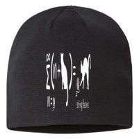 String Theory Science Nerd Physics Schrodinger's Cat Sustainable Beanie