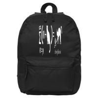 String Theory Science Nerd Physics Schrodinger's Cat 16 in Basic Backpack