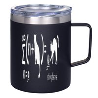 String Theory Science Nerd Physics Schrodinger's Cat 12oz Stainless Steel Coffee Mug
