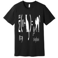 String Theory Science Nerd Physics Schrodinger's Cat Premium T-Shirt