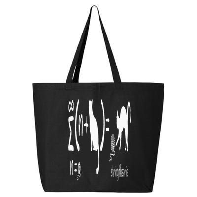 String Theory Science Nerd Physics Schrodinger's Cat 25L Jumbo Tote