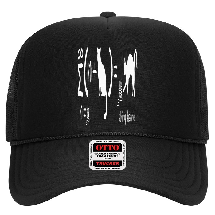 String Theory Science Nerd Physics Schrodinger's Cat Trucker Hat