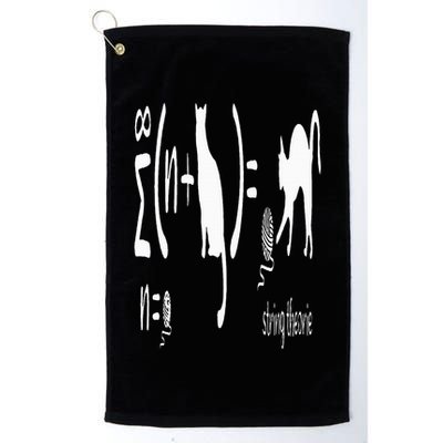 String Theory Science Nerd Physics Schrodinger's Cat Golf Towel