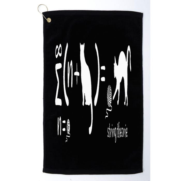 String Theory Science Nerd Physics Schrodinger's Cat Golf Towel