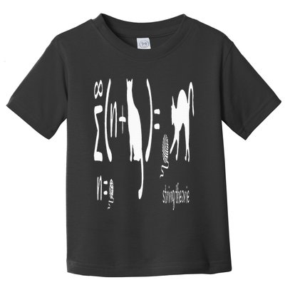 String Theory Science Nerd Physics Schrodinger's Cat Toddler T-Shirt