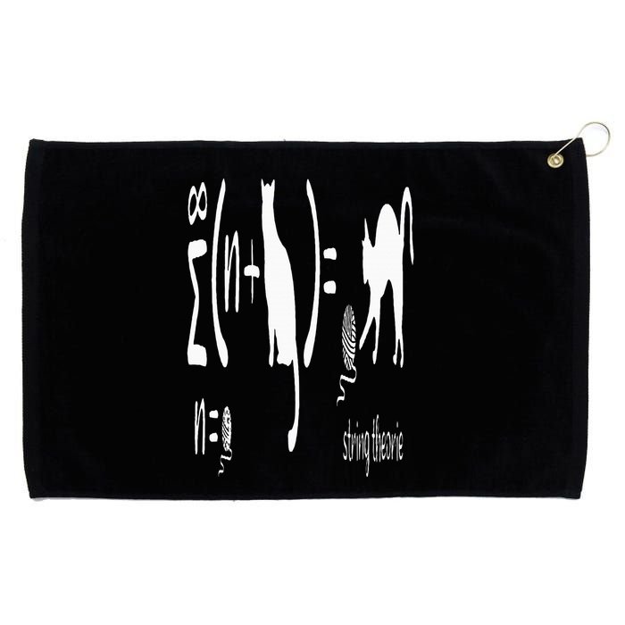 String Theory Science Nerd Physics Schrodinger's Cat Grommeted Golf Towel