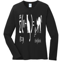 String Theory Science Nerd Physics Schrodinger's Cat Ladies Long Sleeve Shirt