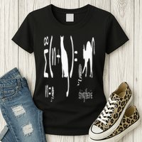 String Theory Science Nerd Physics Schrodinger's Cat Womens T-Shirt