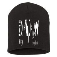 String Theory Science Nerd Physics Schrodinger's Cat Short Acrylic Beanie