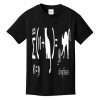 String Theory Science Nerd Physics Schrodinger's Cat Kids T-Shirt
