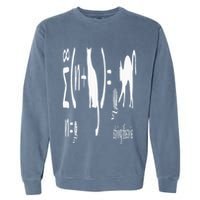 String Theory Science Nerd Physics Schrodinger's Cat Garment-Dyed Sweatshirt