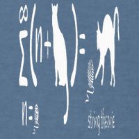 String Theory Science Nerd Physics Schrodinger's Cat Garment-Dyed Sweatshirt