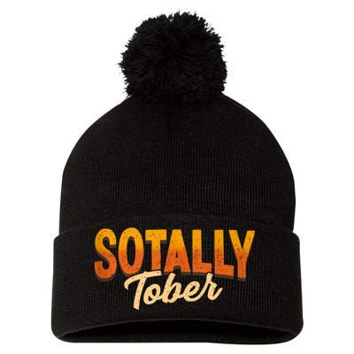 Sotally Tober Pom Pom 12in Knit Beanie