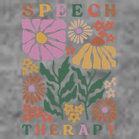 Speech Therapy Speech Language Pathologist Therapist 7-Panel Snapback Hat