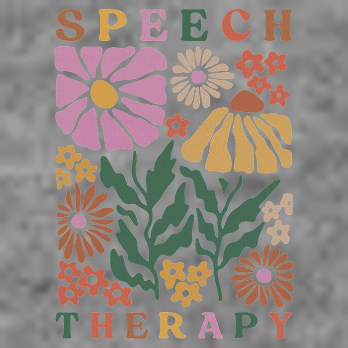 Speech Therapy Speech Language Pathologist Therapist 7-Panel Snapback Hat