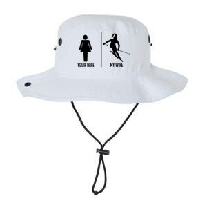 Ski Trip Skiing Wife Husband Marriage Gift Legacy Cool Fit Booney Bucket Hat