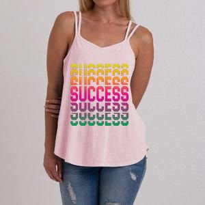 Success Typography Women's Strappy Tank