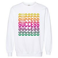 Success Typography Garment-Dyed Sweatshirt