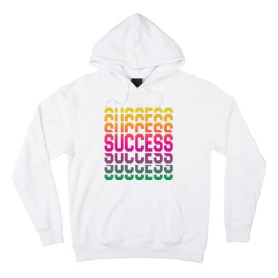 Success Typography Hoodie