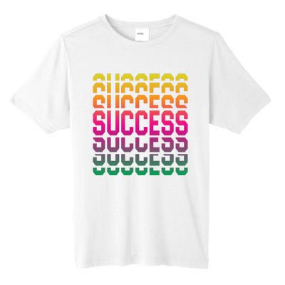 Success Typography Tall Fusion ChromaSoft Performance T-Shirt