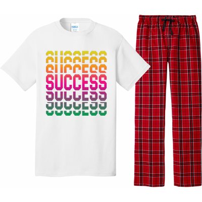 Success Typography Pajama Set