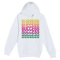 Success Typography Premium Pullover Hoodie