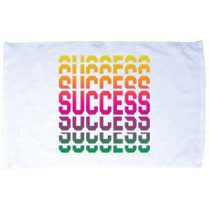 Success Typography Microfiber Hand Towel