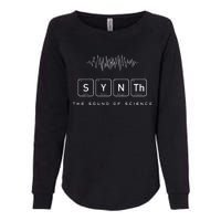 Synth The Sound Of Science Womens California Wash Sweatshirt