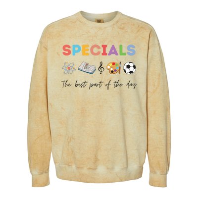 Specials Teacher Squad Colorblast Crewneck Sweatshirt